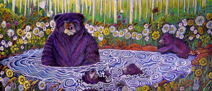 Bear Pond by David Sockrider