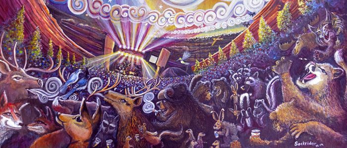 Wild Nights, Red Rocks, by David Sockrider