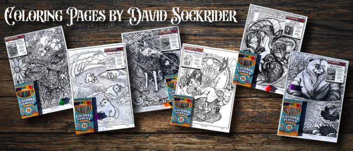 Coloring Pages by David Sockrider